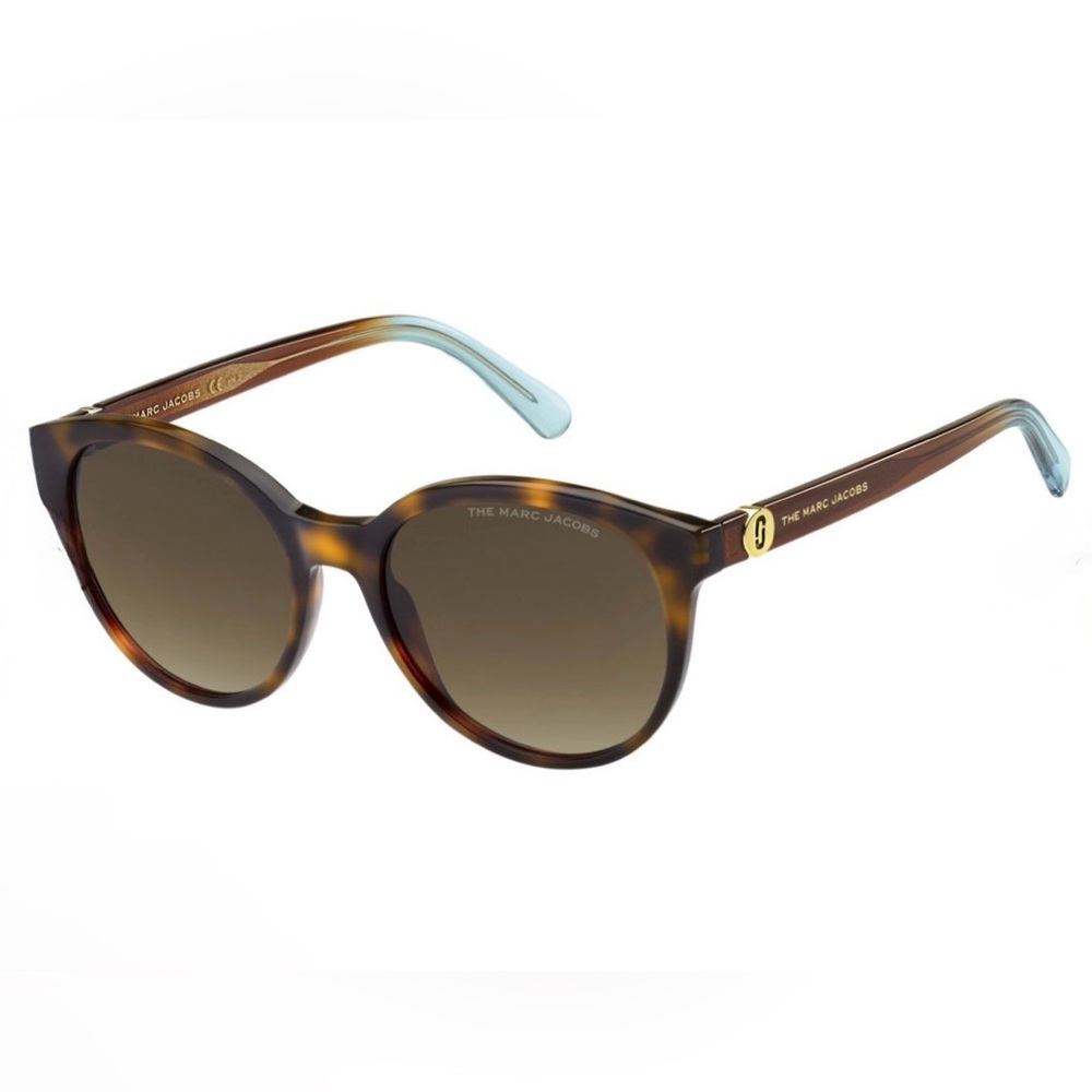New Marc Jacobs Iskha Marc 583/S  54-18-140 Sunglasses Havana Gradient Authentic